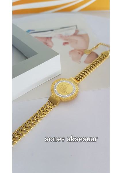Tuğra Osmanlı Hediye Çelik Bileklik SNS400352 kararmaz fırsatları