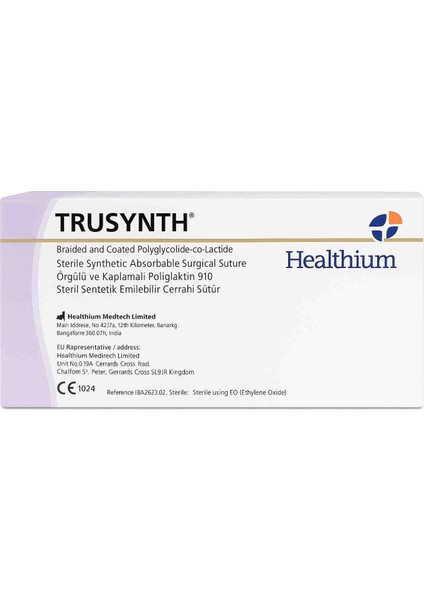 4.0 Keskin Sentetik Emilebilir Cerrahi Iplik fiyatları