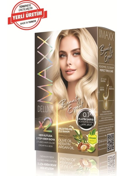 Beauty Keratinli Saç Boya Seti 2 Tüp + 2 Oksidan 34 Harika Renk Seçeneği