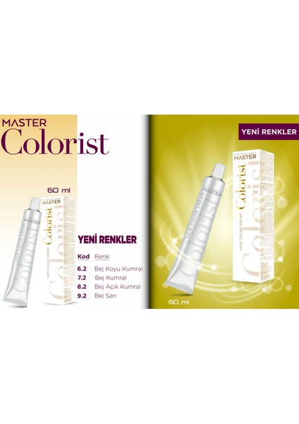 60 ml Tüp Boya Saç Boyası 60 Renk Kuaför fiyatları