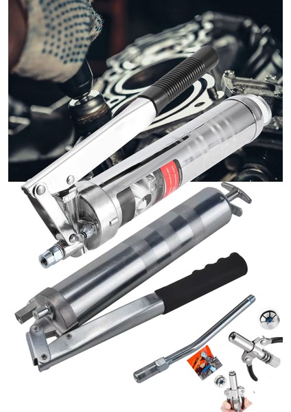 Alman Stilmax Havalı 500 cc Gres Yağ Pompası – Güçlü Tasarım Sanayi Tipi Büyük Boy fiyatları