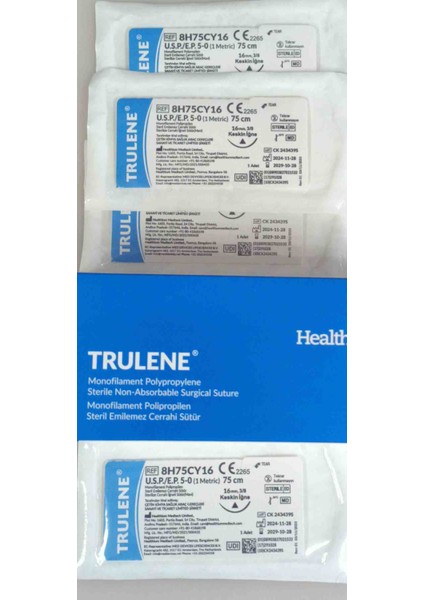 5.0 Keskin Prolen Emilemeyen Cerrahi İplik (12 Adet) fiyatları