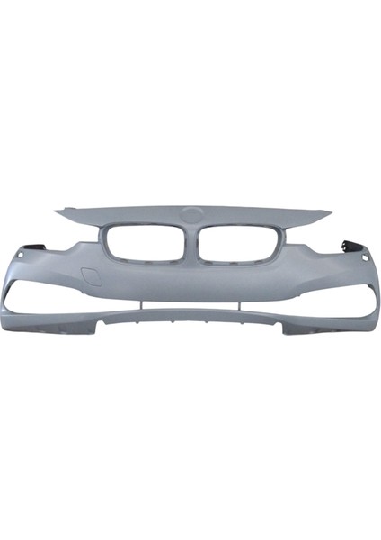 Bmw 3 Seri F30 15/18 Ön Tampon Astarlı Gri̇(Sensör Deli̇ksi̇z/far Yıkama Deli̇kli̇/çeki̇ Kapaklı)(Ty