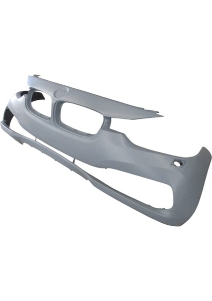 Bmw 3 Seri F30 15/18 Ön Tampon Astarlı Gri̇(Sensör Deli̇ksi̇z/far Yıkama Deli̇kli̇/çeki̇ Kapaklı)(Ty fiyatları