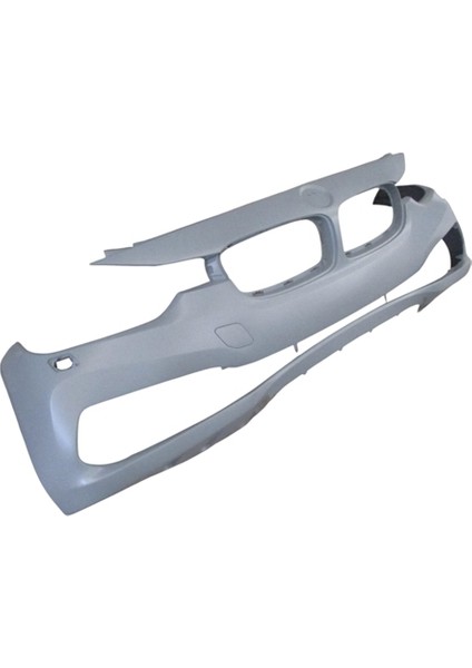 Bmw 3 Seri F30 15/18 Ön Tampon Astarlı Gri̇(Sensör Deli̇ksi̇z/far Yıkama Deli̇kli̇/çeki̇ Kapaklı)(Ty modelleri