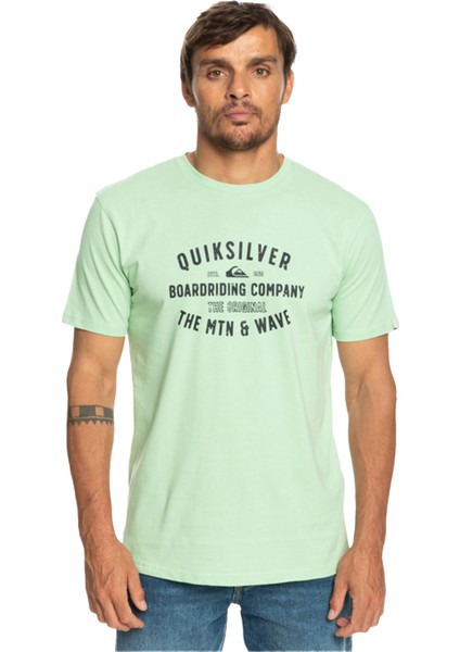 Qssurflockup Erkek Yeşil Tişört