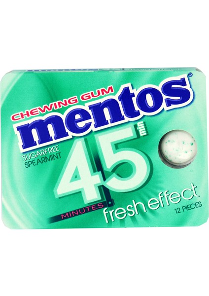 45 Minutes Fresh Effect Chewing Gum Spearmint 18G