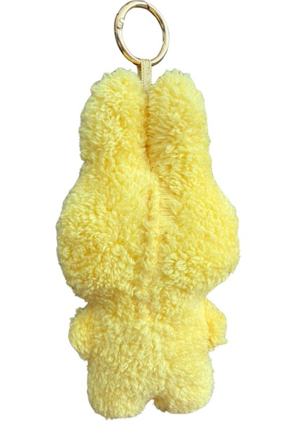 Labubu Vücutlu Peluş Charm, Peluş Anahtarlık Çanta Charmı Sarı 17 cm modelleri