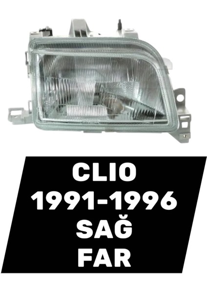 Clıo Sağ Far 1991-1996 7701034147
