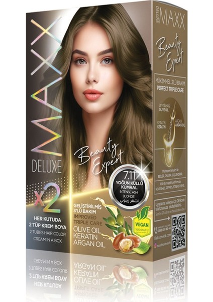 Beauty Expert 7.11 Yoğun Küllü Kumral Set Boya