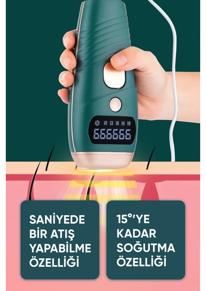 GL-E1092 Ipl Pro Acısız Lazer Epilasyon 999.999 Otomatik/manuel Dokunmatik Vücut Yüz Cihazı