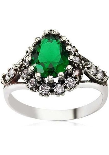 Hürrem Sultan 925 Ayar Gümüş Kadın Yüzük