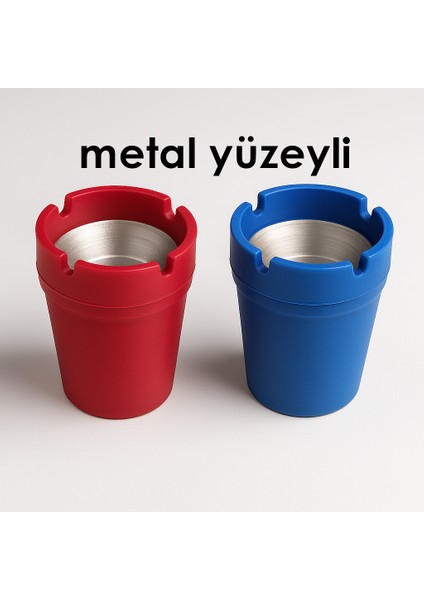 Kokusuz Dumansız Küllük - 2 Li Küllük Seti Kafe Küllüğü Restoran Küllüğü Masaüstü Küllük 721994 fiyatları