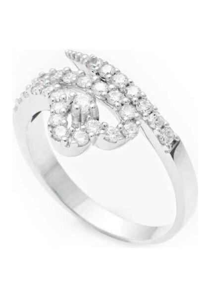 Kalp 925 Ayar Gümüş Kadın Yüzük