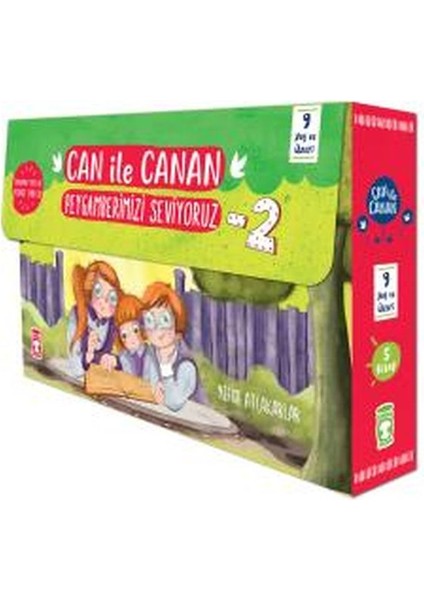 Can Ile Canan Peygamberimizi Seviyoruz 2 - Set (5 Kitap)