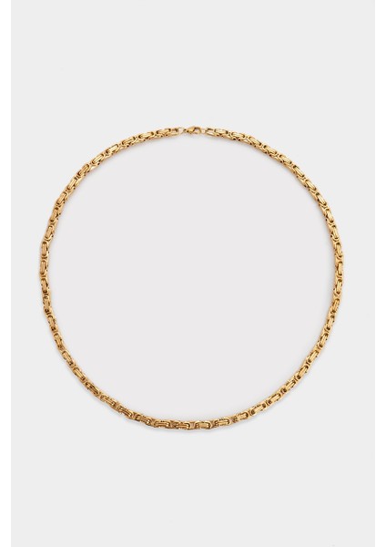 5mm x 55CM Çelik Gold Kral Zincir Erker Kolye indirimleri
