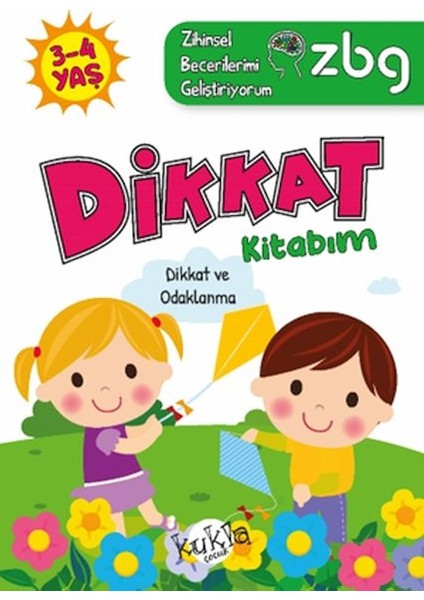 Zbg 3-4 Yaş Dikkat Kitabım