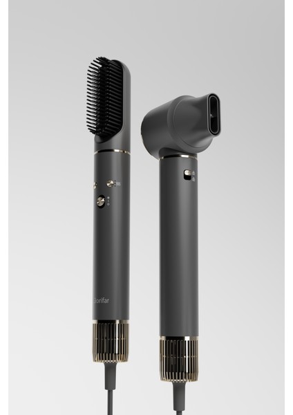 Airstyler 5in1 Bldc Motor Pro Hava Üflemeli Saç Şekillendirici ve Kurutma Seti Bukle ve Düzleştirme fırsatları