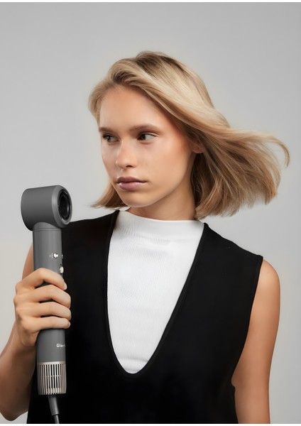 Airstyler 5in1 Bldc Motor Pro Hava Üflemeli Saç Şekillendirici ve Kurutma Seti Bukle ve Düzleştirme