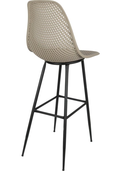 Safir Bar 75 - Bar Sandalyesi 75 cm – Metal Ayaklı Bar Mutfak Ada Kafe Restoran Yüksek Iç Mekân Bistro Otel Sandalyesi fırsatları