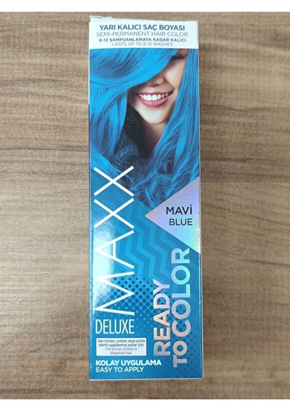 Ready To Color Yarı Kalıcı Saç Boyası - Mavi modelleri
