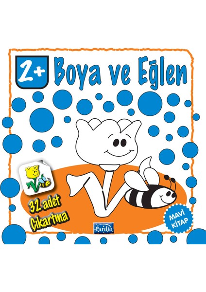 Boya ve Eğlen Mavi Kitap