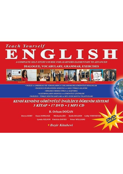 Teach Yourself English - Kendi Kendine Görüntülü Ingilizce Öğrenim Sistemi (3 Kitap)