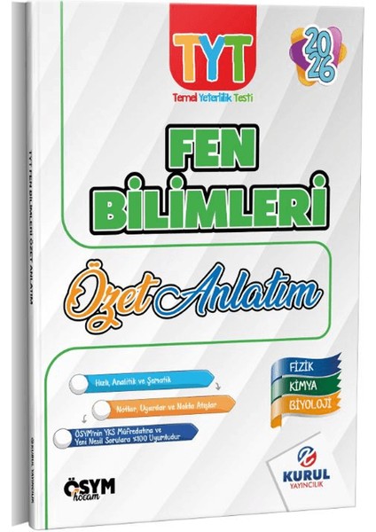 Tyt Fen Bilimleri Özet Anlatım