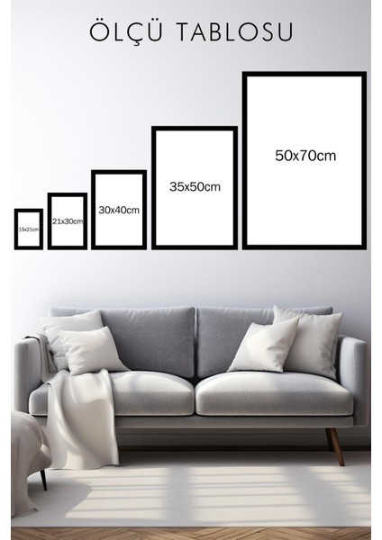 Wake Up And Smile Çerçeveli Tablo - Uyan ve Gülümse Yazılı Motivasyon Poster Tablo fırsatları