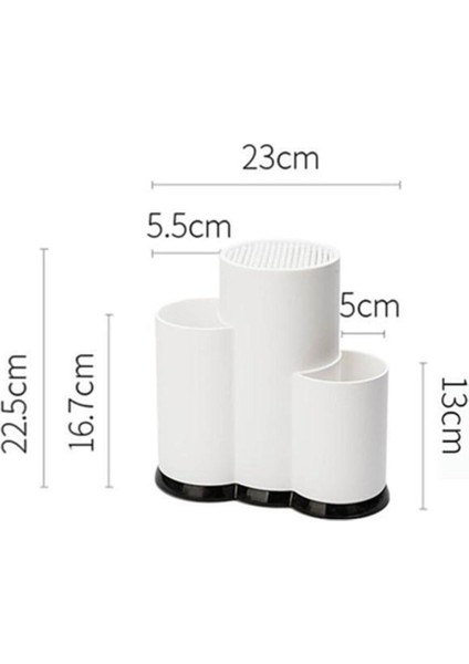 Çok Amaçlı Dik Kaşıklık Çatal Kaşık Organizeri Düzenleyici Beyaz modelleri