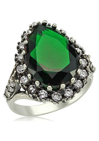 Hürrem Sultan 925 Ayar Gümüş Kadın Yüzük