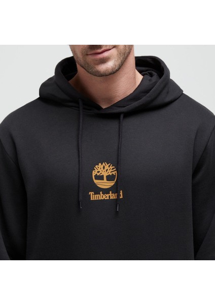 Print Stack Logo (Bb) Hoodie Erkek Siyah Sweatshirt TB0A6WZA0011 fırsatları