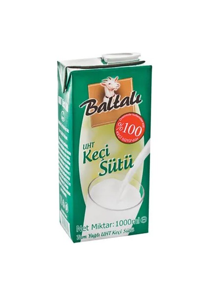%100 Keçi Sütü Uht 1 Lt