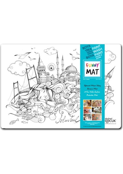 Funny Mat - Istanbul - 33,5X48CM