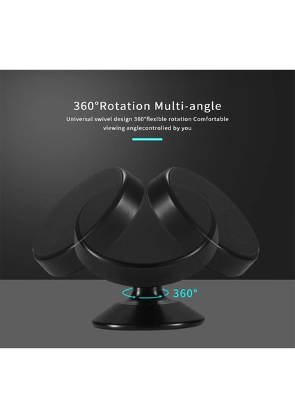 Tüm Cihazlara Uyumlu Mıknatıslı Telefon Tutacağı Siyah Araç Içi Telefon Tutucu Masaüstü indirimleri