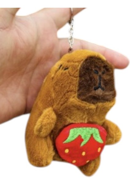 Capybara Peluş Oyuncak Anahtarlık Çanta Süsü