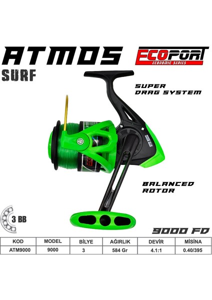 Atmos 9000 Fd Surf Olta Makinası3 Bb