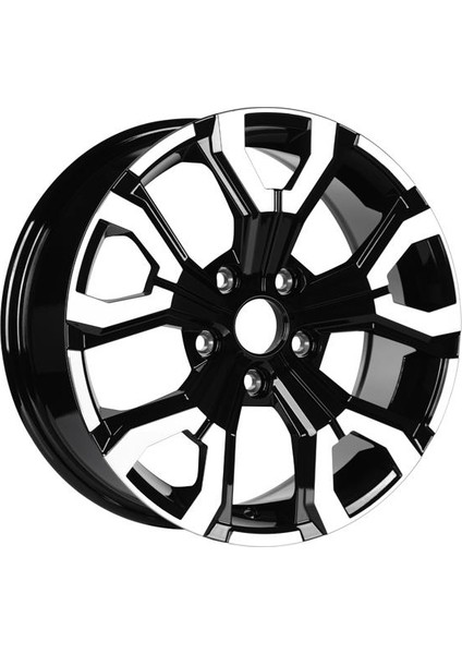 -S1099-04 6.5X16" -5X114.3 ET35 66.1 Black Diamond Jant (4 Adet)