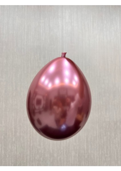 10’lu Krom Pembe Balon – 12 Inç, Ayna Efektli Metalik Parti Balonu fiyatları