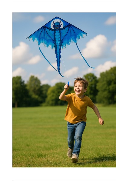 Renkli Ejderha Uçurtma – Eğlenceli Gökyüzü Macerası