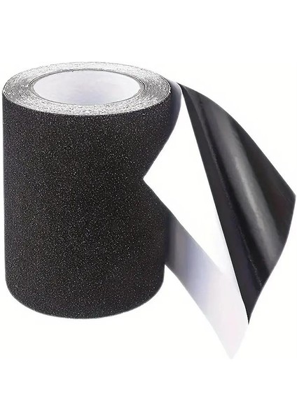 Siyah Merdiven ve Zemin Kaydırmaz Kaymaz Bant 100MM x 25MT