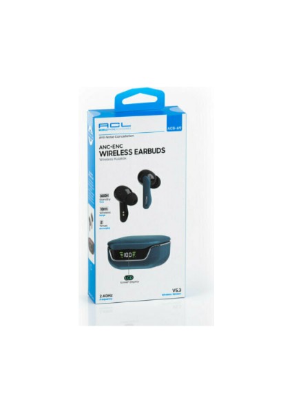 ACB69 Kulaklık Earpbuds Bluetooth 300H 2.4 Ghz V5.3 Wireless Acb-69