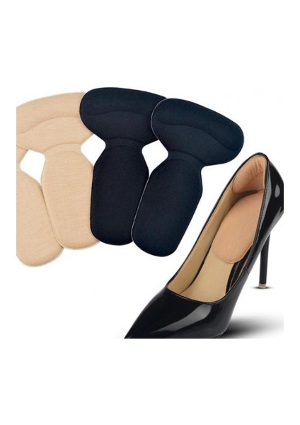 T Taban Destekli Vurma Önleyici Ped 6 mm Ten- Siyah