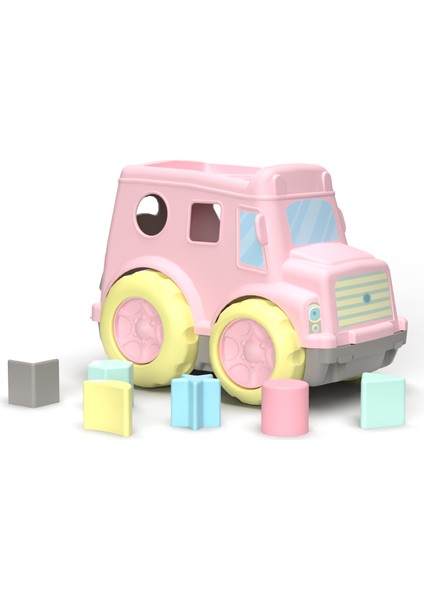 Bultak Otobüs Şekil Eşleştirme Oyuncağı 1 Yaş+ Montessori Eğitim Seti fiyatları