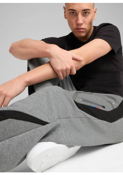 63061703 Bmw Mms Sweat Pants Reg/cc Gri Lastikli Bel Regular Fit Düz Erkek Eşofman Altı fiyatları