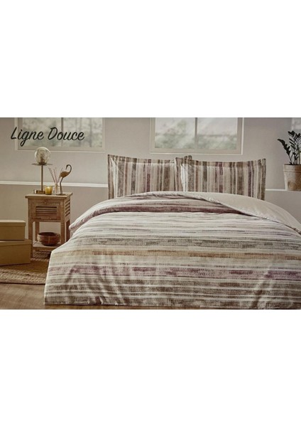 Özdilek Çift Kişilik Ranforce Nev Takımı Ligne Douce Krem