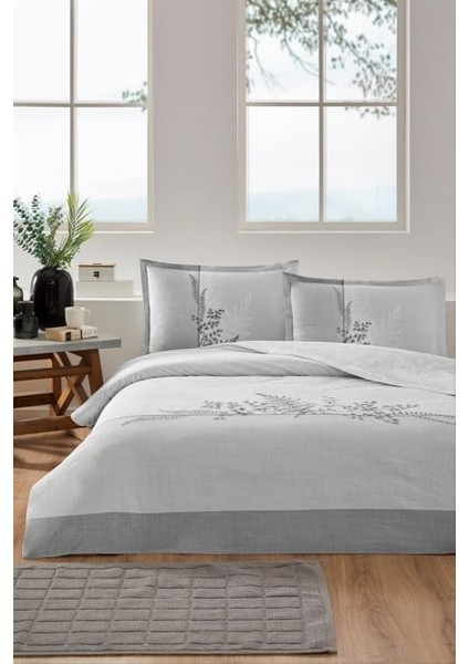 Özdilek Çift Kişilik Ranforce Nev Takımı Helecho Gri