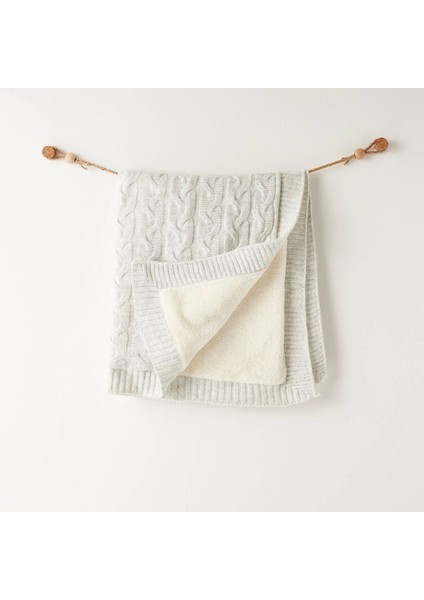 AC26340 Triko Battaniye Grey Melange