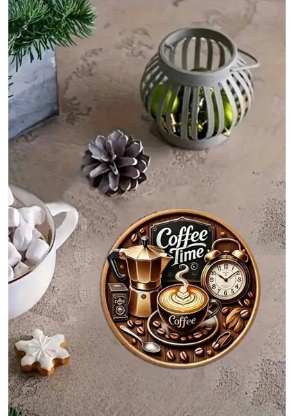 Ev Ofis Çay Fincan Bardak Altlığı 10X10CM Yıkanabilir Kaymaz 6'lı Deri Coaster Seti modelleri