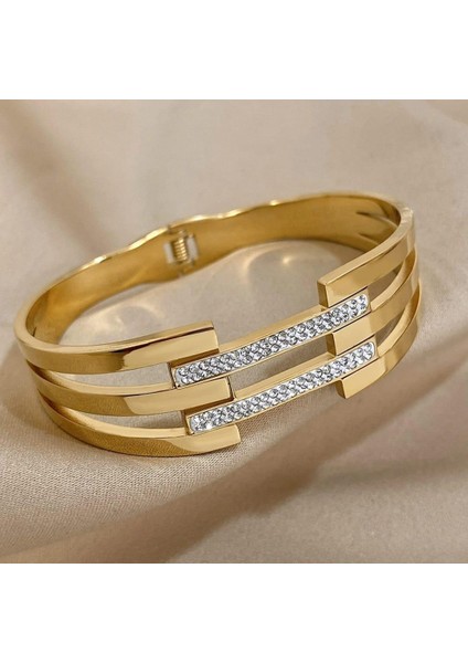 Kaburga Taşlı Çelik Kelepçe Sns103410 fırsatları